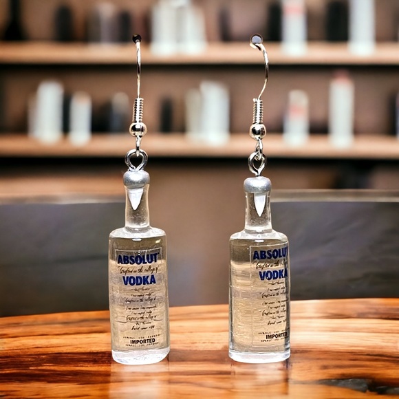 Jewelry - New Absolute bottle earrings